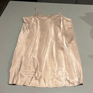 NWT Abercrombie Taupe Satin Slip Dress